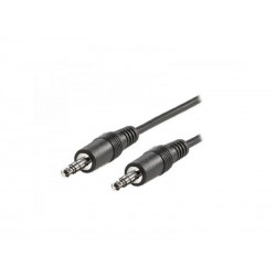 CAVO 3,5MM 2MT M/M BK ADJ